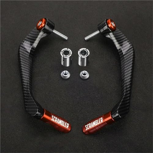 Protège-mains Ducati Scrambler pour éviter la casse des leviers de moto