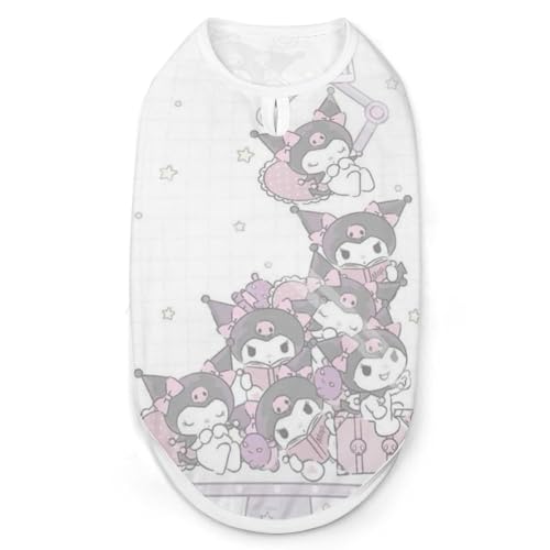 クロミ ペット服 犬の服 猫の服 春夏用 夏用ノースリーブ 薄手 シンプルワンコ服 抜け毛防止 定番Tシャツ ペットウェア ドッグウェア 犬 服 猫 犬用 猫用 お出掛け 可愛い 綿製 小中型