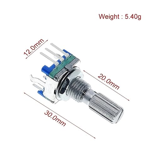 Encodeur rotatif EC11 potentiomètre numérique 15mm pour remplacer un bouton de volume audio