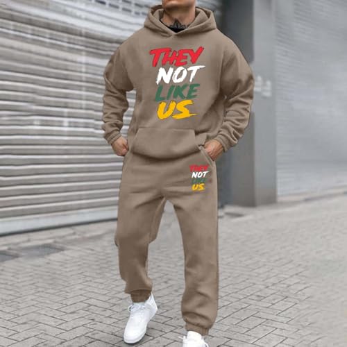 Men's Casual Letter Print Suits Comfortable Daily Wear Outdoor Relaxed Fit For Spring Autumn Winter Seasons3