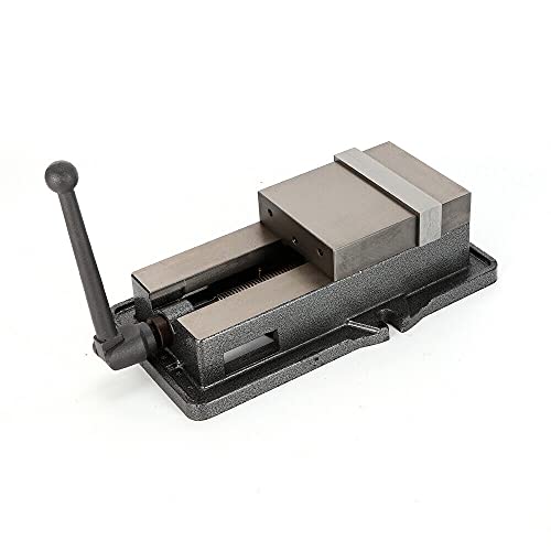 Precision Vice 6-Inch Clamping Lock Bench Vice for Milling Drilling Machine with 100mm Width Precision Parts Finishing