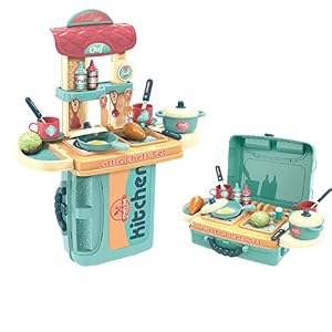 COZINHA INFANTIL 3 EM 1 KIT MALETA CHEF BRINQUEDO - MC1006M