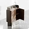 Stainless Steels Modern Reception Table with Storage, Front Counter Table Checkout Table Retail Counter for Reception Room Lobby Shop