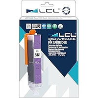 Cartucho De Tinta Compatible CLI-581C/XL/XXL Para Canon Pixma - Cian 12 Ml, Alta Compatibilidad Con Modelos TR, TS Y Más