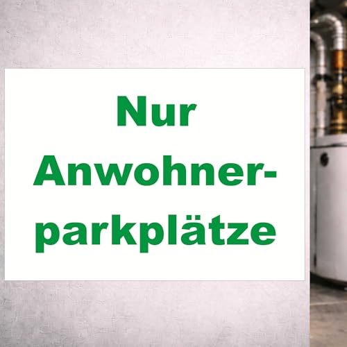 Autocollants de sécurité pour parking d'hôtel et cabinet médical