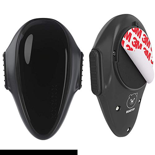 Premium Ofensicherung von BEARTOP | 2er Set | mit hitzeresistentem premium 3M VHB Kleber | für glatte Oberflächen | mit Doppelsicherung | Herdschutz Kindersicherung Herd | ZUFRIEDENHEITSGARANTIE*