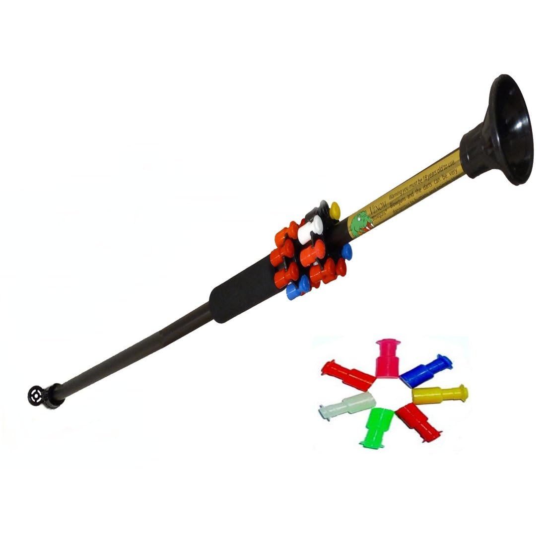 Amazon.com: Venom Blowguns 40 Caliber Plinking Blowgun, Multiple Sizes ...