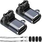 Adaptateurs de chargeur de montres (2 Boîte), Seminer USB-C Type C Connecteur de charge d'adaptateur femelle à mâle avec prise de poussière compatible avec Garmin Fenix 7/7S/7X/6/6X/6S et plus encore