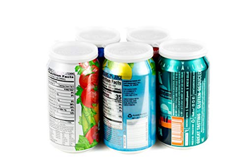 Smarter-Seal Soda Can Lids (Clear, 12) #TOP2