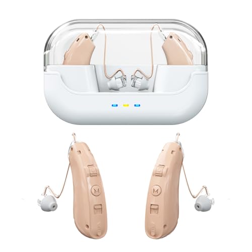 Rechargeable Hearing Aids for Seniors & Adults –BTE Hearing Amplifiers