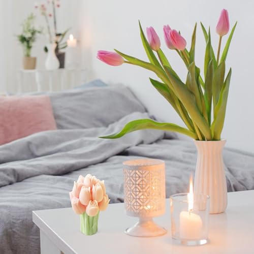 Tulips Candle Mold for Candle Making, 3D Silicone Mold for Resin Casting DIY Plaster Polymer Clay Home Decoration by PEVOGON - Image 4