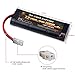 melasta 7.2 Volt 5000mAh High Capacity RC Battery, 10C Discharge Rate High Performance 6 Cell NiMH Battery Pack Compatible with Tamiya Connector RC Racing Cars, RC Trucks, RC Tanks, RC Boats