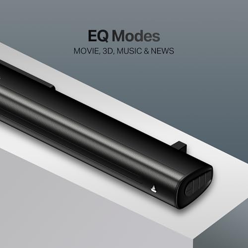 Image of Boat Aavante 2.1 2450, 240W Signature Sound, 2.1-Channel with Wireless Subwoofer, BT v5.4, Multiple Ports, EQ Modes, Bluetooth Sound bar, Home Theatre Soundbar Speaker (Premium Back)