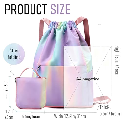 Mochila Plegable Ligera para Senderismo y Viaje miniatura 2