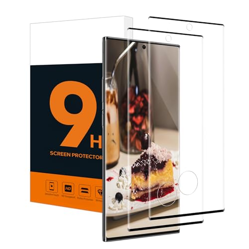 Carantee 2 Stück Schutzfolie für Panzerglas für Samsung Galaxy S23 Ultra 5G, 9H Härte, Sensitive Touch, Anti-Bläschen, 3...