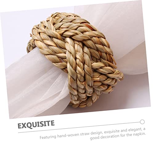 TIDTALEO 6 Unidades Anéis De Guardanapos Centro De Mesa De Casamento Vintage Rústico Anéis De Guarda