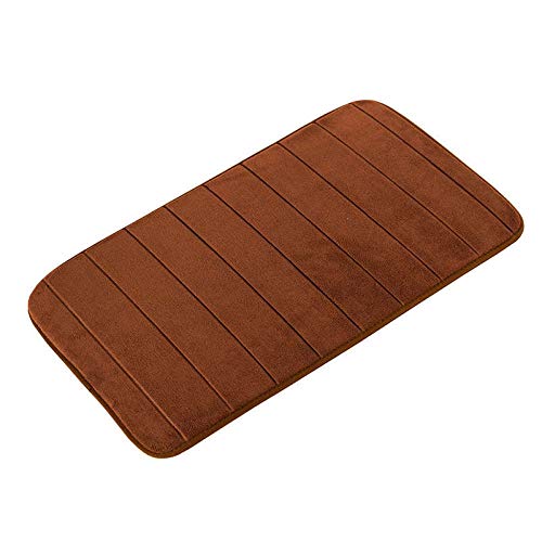 Tappetino da Bagno SDARISB Assorbimento di Acqua Tappeto Bagno Mat Shaggy Memory Foam Bath Mat Set Portello della Cucina Tappetino Tappeto for igienici Non Slip Tappetini (Size : 50x80cm)