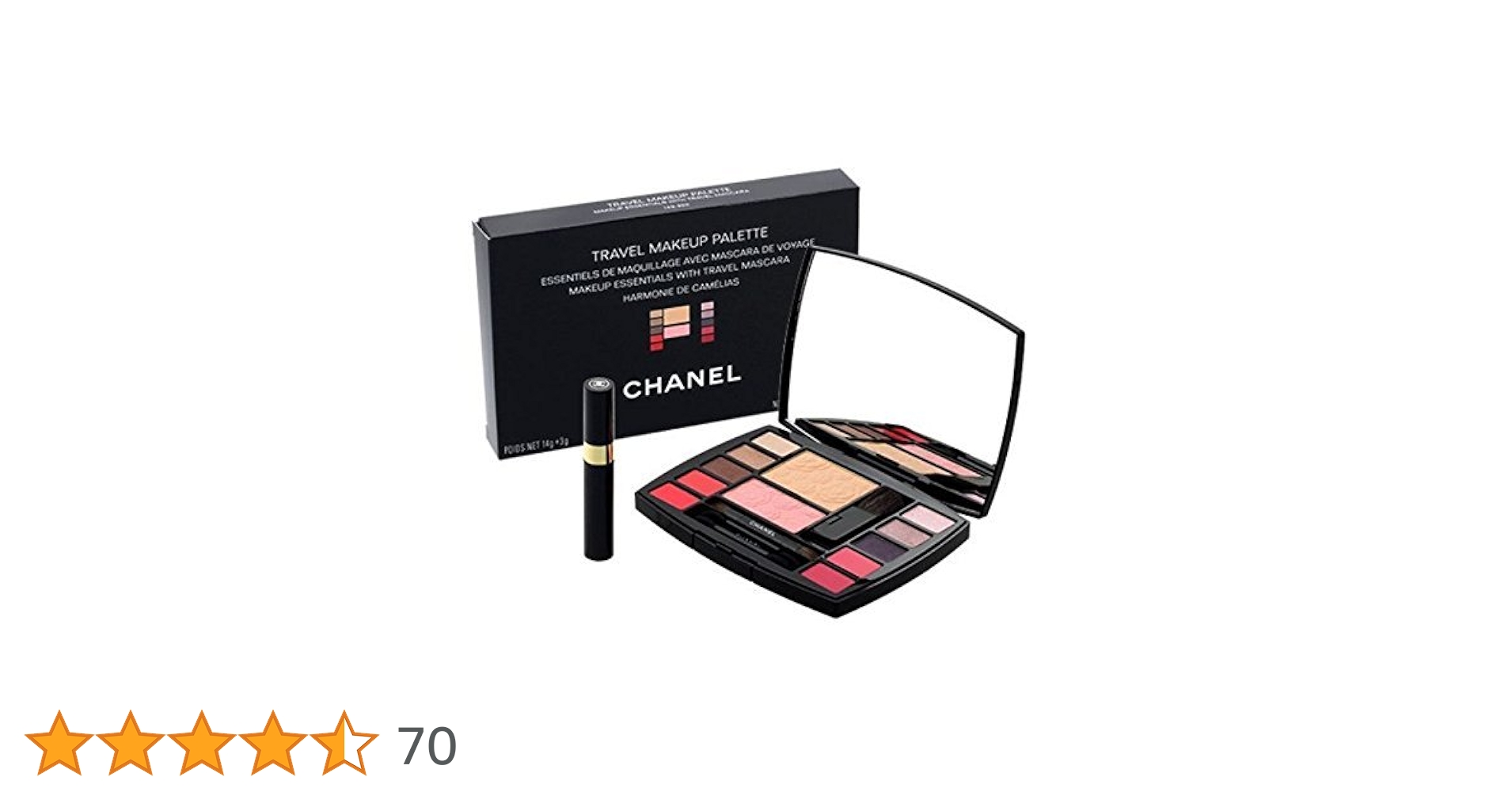 未使用 シャネル トラベル メイクアップ パレット アーモニー ドゥ カメリア CHANEL トラベルメイクアップパレット ハーモニーカメリア