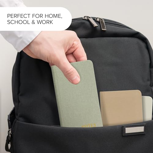 ZICOTO-Aesthetic-Linen-Pocket-Notebooks-Set-Of-3-For-Women-Men-Small-Pocket-Size-3x5-Notepads-With-Lined-Pages-Cute-Linen-Mini-Note-Pads-to-Stay-Organized-and-Boost-Productivity
