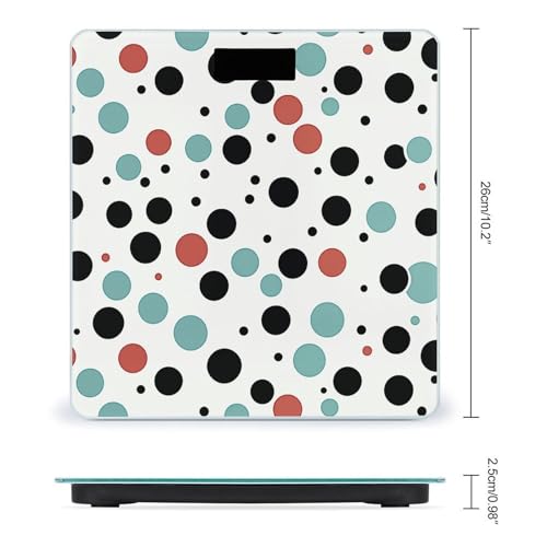 Báscula digital inteligente para baño con pantalla grande miniatura 2
