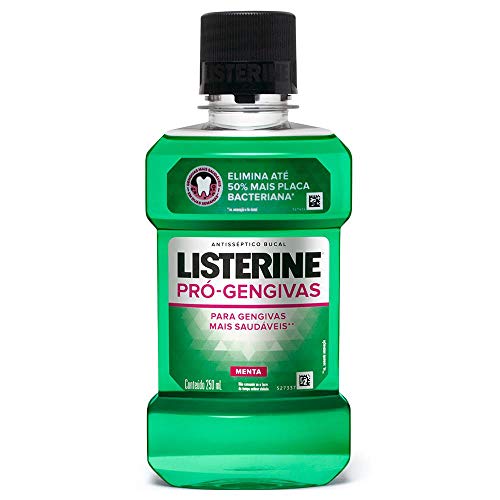 Antisséptico Bucal Listerine Defesa dos Dentes e Gengivas 250ml