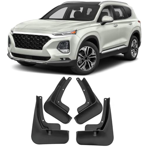 Image of 4Pcs /Set Car SUV Mud Flaps Splash Guards Mudguard Fit for Fender Hyundai Santa Fe Sport 2013 2014 2015 2016 2017 2018