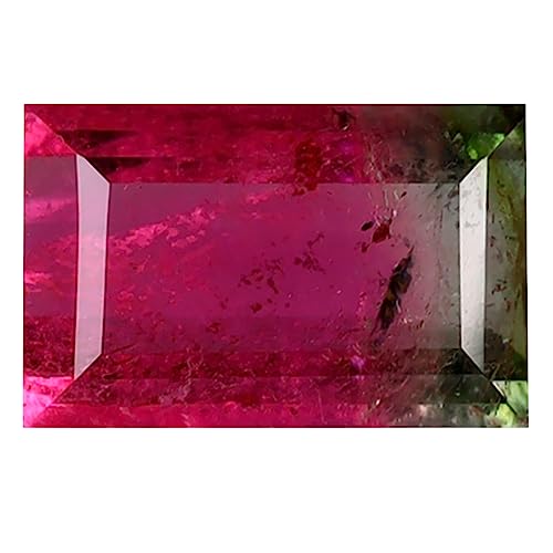 Tourmaline pastèque de 8 x 5 mm pour créer votre bague personnalisée