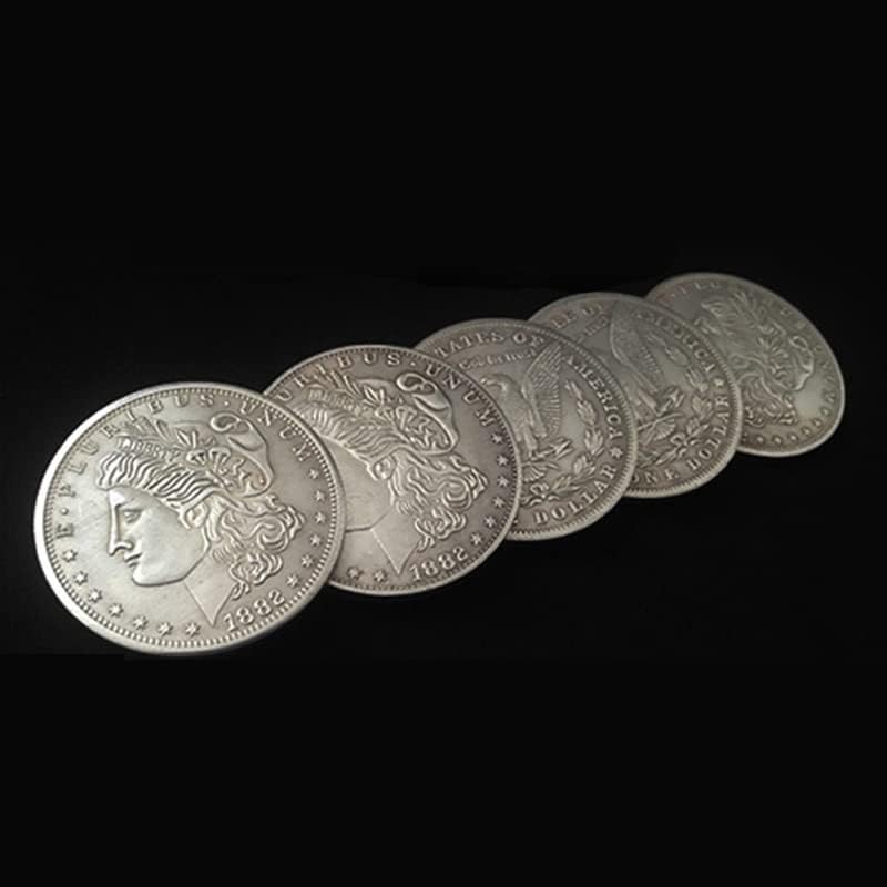 SUMAG Flight Magic Tricks Production Transposition Vanish Coin Magic Magician Accessory Close up Illusions Props Gimmick Coin Routine