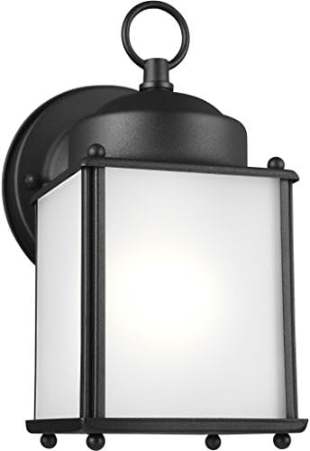 Sea Gull Lighting-New Castle-100W One Light Outdoor Wall Lantern in Traditional Style-4.25 Inch Wide by 8.25 Inch high-B