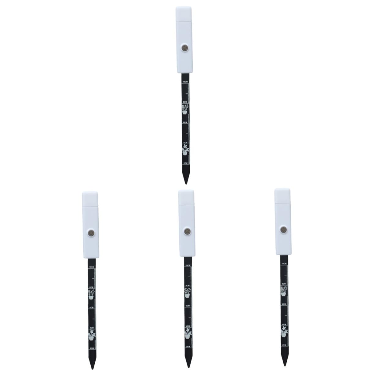 BESPORTBLE 4 Pz pigra che utilizza l'igrometro del rilevatore di umidità del suolo Misuratore umidità arbusti piovere piante tester di umidità del suolo strumento di analisi del suolo
