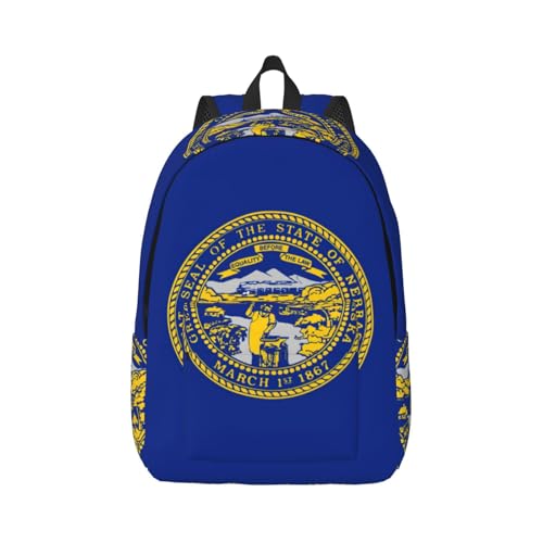 Sac à dos d'extérieur pour adultes avec motif Nebraska