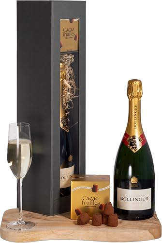 Champagne & Chocolate Truffles Gift Set 