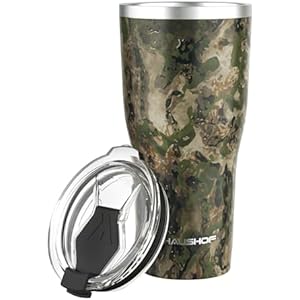 HAUSHOF 20 oz Tumbler, Stainless Steel Vacuum Coffee Tumbler, Durable Insulated Tumbler Cups for Hot and Cold Drinks, Portable Water Tumbler with Lid for Office, Camping, Sports