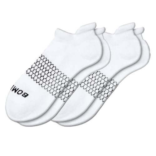 BAMBOS DESIGNS Men's Solid Ankle Large Socks 5 Pairs White Ankle Large Socks2