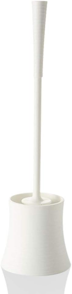 SPOUR Toilet Brush Holder Toilet Brush, Household Bathroom Toilet Brush and Bracket Set, Soft Bristle Toilet Brush, Beautiful and Durable L,Toilet Brush with Holder