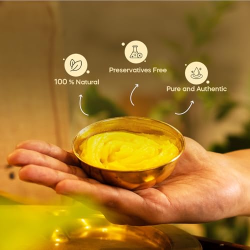 Image of Himalayan Natives A2 Gir Cow Ghee 1000 ml | 100% Pure and Natural | Grass-Fed Desi A2 Gir Cow Ghee | Helps Boost Immunity | Authentic Flavor and Natural Aroma
