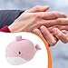 CAQYPVH Electric Hand Warmer Electric Hand Warmer Reusable Pocket Hand Warmer Fast Heating and Massage for Viewing Ju, Pink