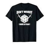RPG Shirt D20 Fantasy Roleplay Pen and Paper RPG Brettspiel T-Shirt