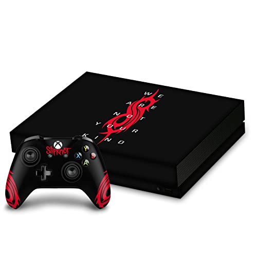 Skin vinyle Xbox One X Slipknot protection intégrale anti-rayures