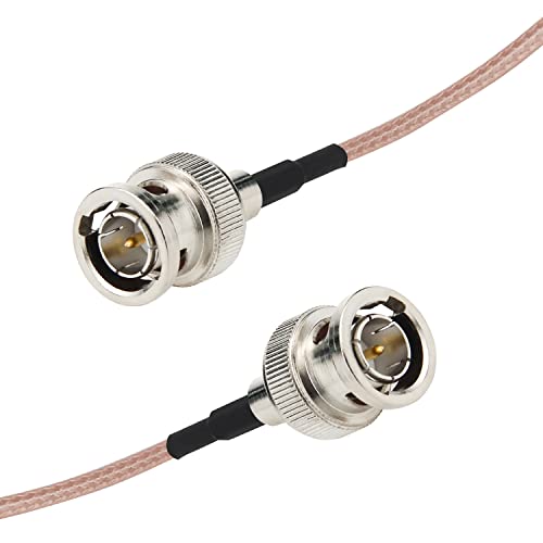 Sdi Cable, 2Pcs 1Ft Bnc Male To Male 3G Hd Sdi Cable, 75 Ohm 12Inch Coax Cable Antenna Extender Jumper Adapter Rg179, Ullnosoo For 4K 1080P Vedio 3G-Sdi Sdi Video Equipment, Cctv, Dvr, Cameras #TOP1