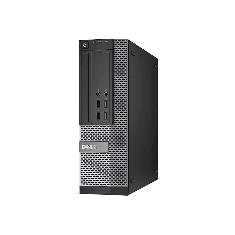 PC Dell Optiplex 7020 SFF - Intel Core I7-4770 3.90 Ghz (8 MB), 16 GB DDR3, SSD 250 GB, senza unità ottica, connessione Wi-Fi USB, Windows 11, 12 mesi di garanzia.