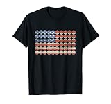 Shotgun Shell American Flag T-Shirt | Gift For Gun Owner