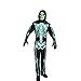 Adorable Glow-in-the-Dark Skeleton Costume (Medium 8-10) - 1 Set - Perfect for Halloween and Dress-up Parties
