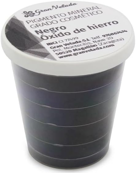 Pigmento Mineral Negro Óxido de Hierro Cosmético | Intensifica el...