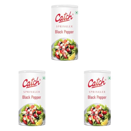 Image of Catch Black Pepper Sprinkles, 100g (Pack of 3)
