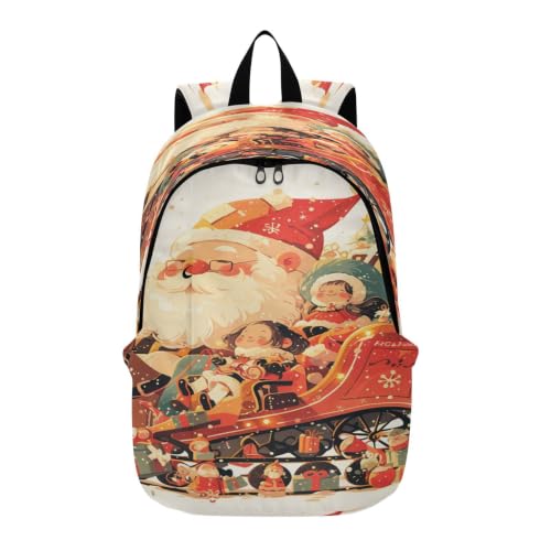 Sac à dos ordinateur portable Santa Renne pour voyage et cours