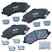 Bendix CFC1327 Premium Copper Free Ceramic Brake Pad (with Installation Hardware Front)
