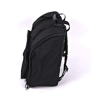 Sac à dos Harmonika Deluxe PRO pour harmonica à 3 rangs, Noir , Poche supplémentaire - Les Beatles, Paul McCartney, John Lennon, RIngo Starr, George Harrison Sac à dos Harmonika Deluxe PRO pour harmonica à 3 rangs, Noir , Poche supplémentaire – Image 3