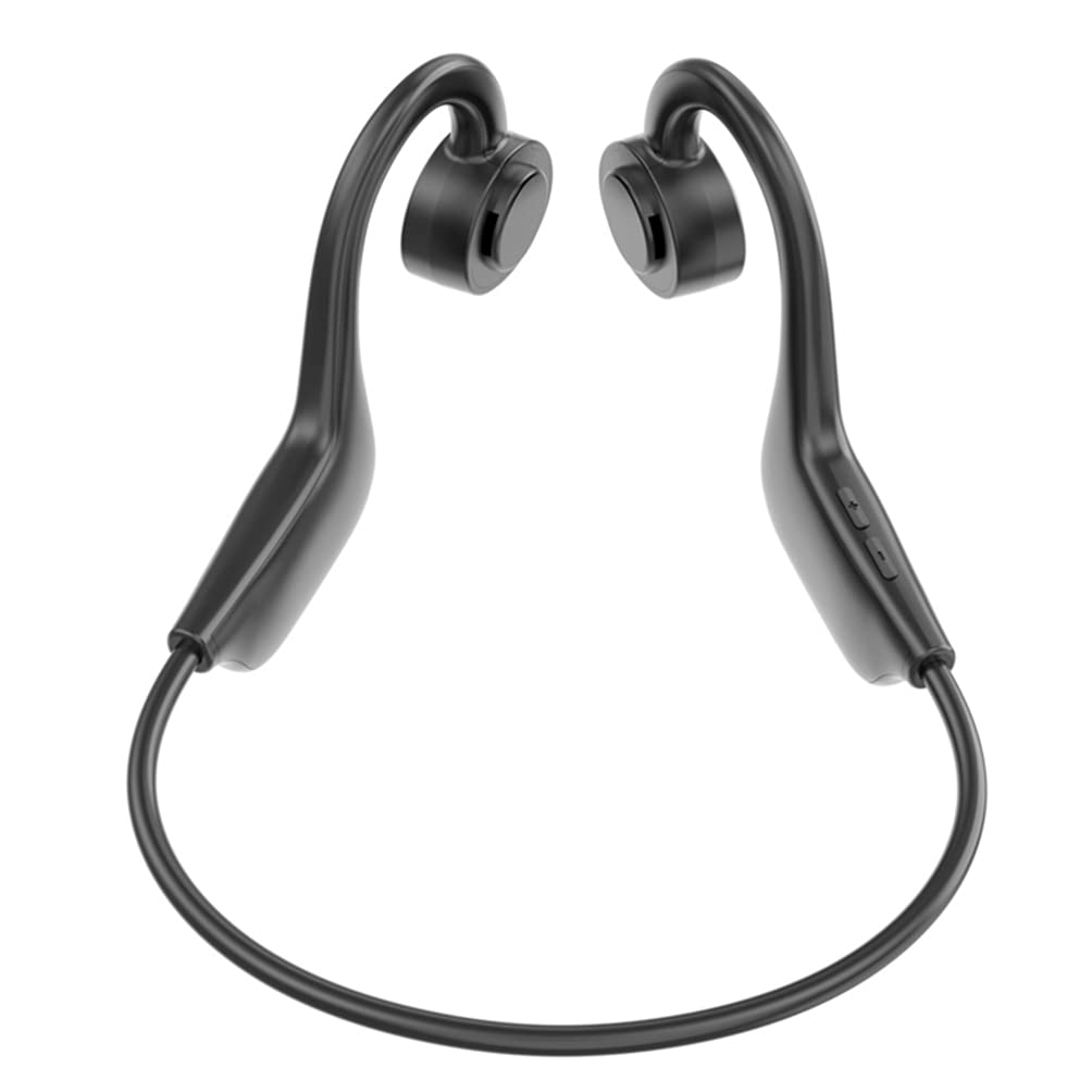 HEALLILY Bone Conduction Headphone 5. 1 Waterproof Sweatproof Wireless Sports Earphone