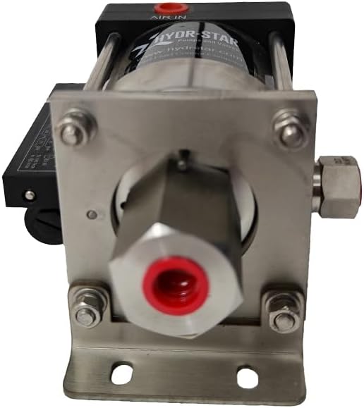 1pc Single Action Mini Similar MS-188 High Pressure Air Driven Liquid Pump Max 15000psi